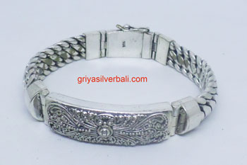 Bracelets bali silver bead