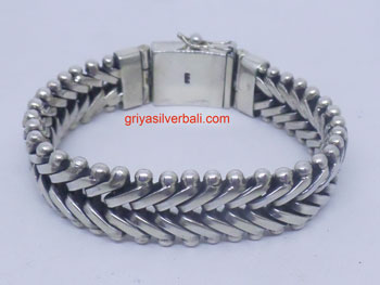 Bracelets bali silver bead