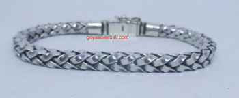 Bracelets bali silver bead