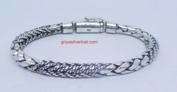 Bracelets bali silver bead