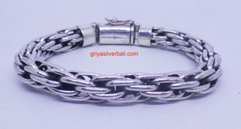 Bracelets bali silver bead