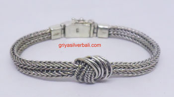 Bracelets bali silver bead