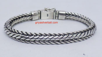 Bracelets bali silver bead