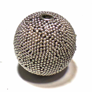 Round Beads bali silver bead