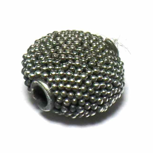 Round Beads bali silver bead