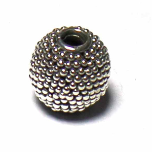 Round Beads bali silver bead