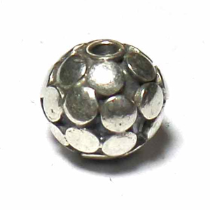 Round Beads bali silver bead