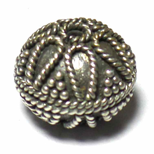 Round Beads bali silver bead