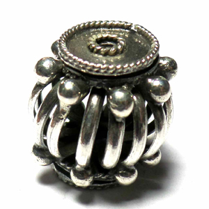 Round Beads bali silver bead