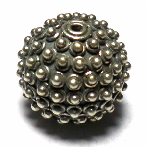 Round Beads bali silver bead