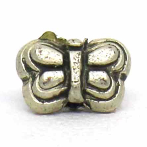 Stamped Beads bali silver bead