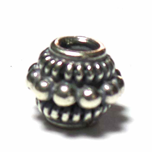 Wire Beads bali silver bead