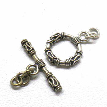 Bali Wired Toggles bali silver bead