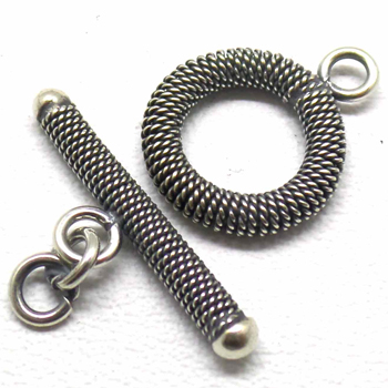 Bali Wired Toggles bali silver bead