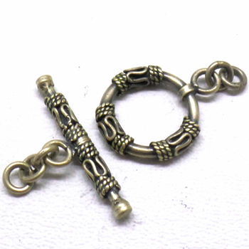 Bali Wired Toggles bali silver bead