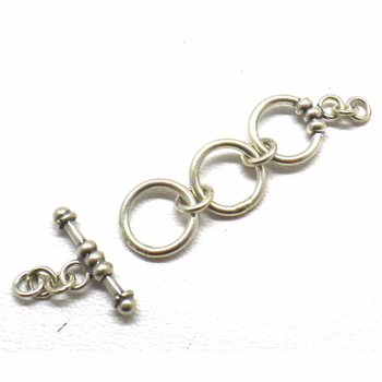 Bali Wired Toggles bali silver bead