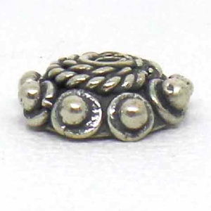 Caps bali silver bead