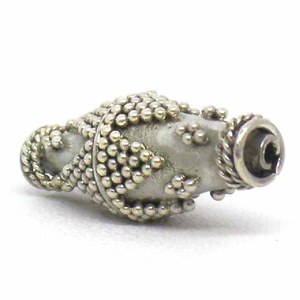 Cones bali silver bead