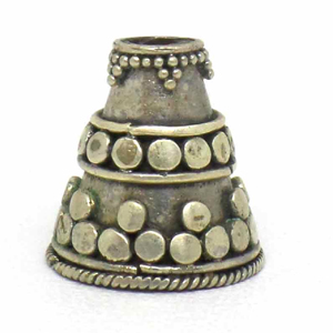 Cones bali silver bead