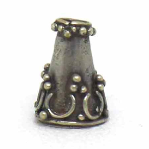 Cones bali silver bead