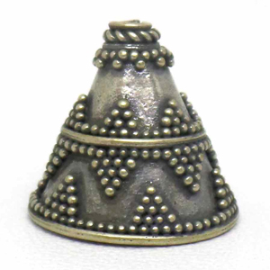 Cones bali silver bead