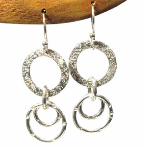 Earring No Stone bali silver bead