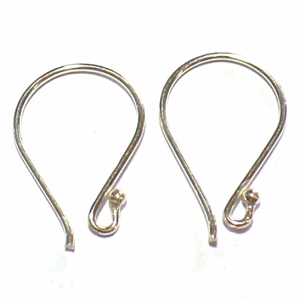 Earring Hooks bali silver bead