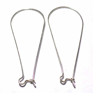 Earring Hooks bali silver bead