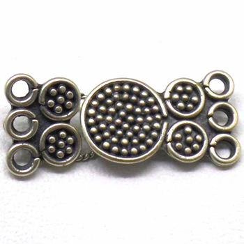 Fancy Clasps bali silver bead