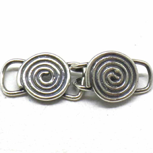 Fancy Clasps bali silver bead