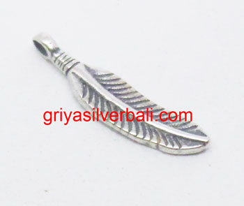 Feathers And Wings bali silver bead