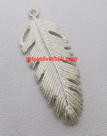 Feathers And Wings bali silver bead