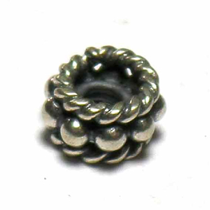 Granular Beads bali silver bead