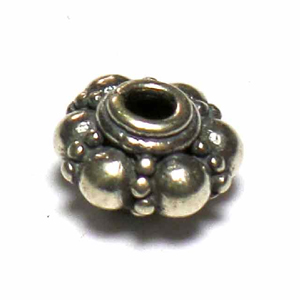 Granular Beads bali silver bead