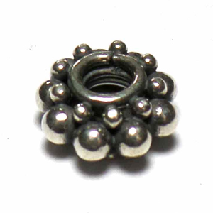 Granular Beads bali silver bead