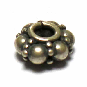 Granular Beads bali silver bead