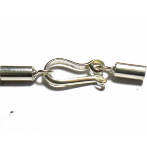 Hook Clasps bali silver bead