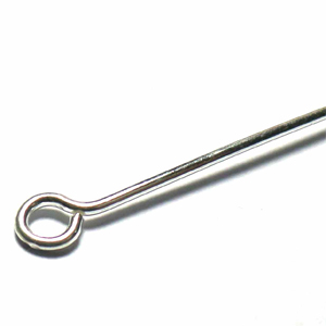 Head Pins bali silver bead