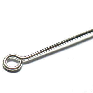 Head Pins bali silver bead