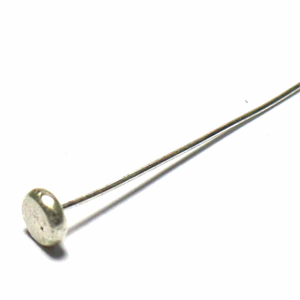 Head Pins bali silver bead