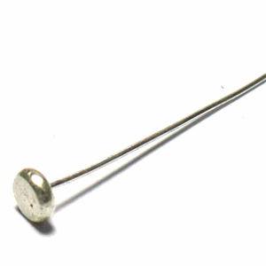 Head Pins bali silver bead