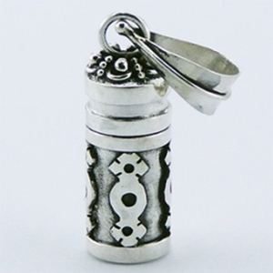 Silver Prayer Boxes bali silver bead