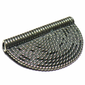 Pipe And Barrel bali silver bead