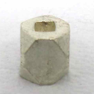 Plain Bead Square bali silver bead