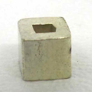 Plain Bead Square bali silver bead