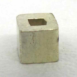 Plain Bead Square bali silver bead