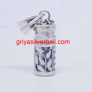 Prayer Box bali silver bead