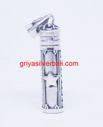 Prayer Box bali silver bead