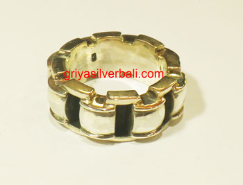 Ring No Stone bali silver bead