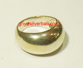 Ring No Stone bali silver bead